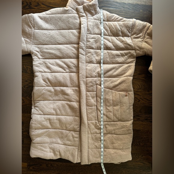 Lunya Restore Double Faced Housecoat Size L/XL Otium Tan New - Picture 11 of 12